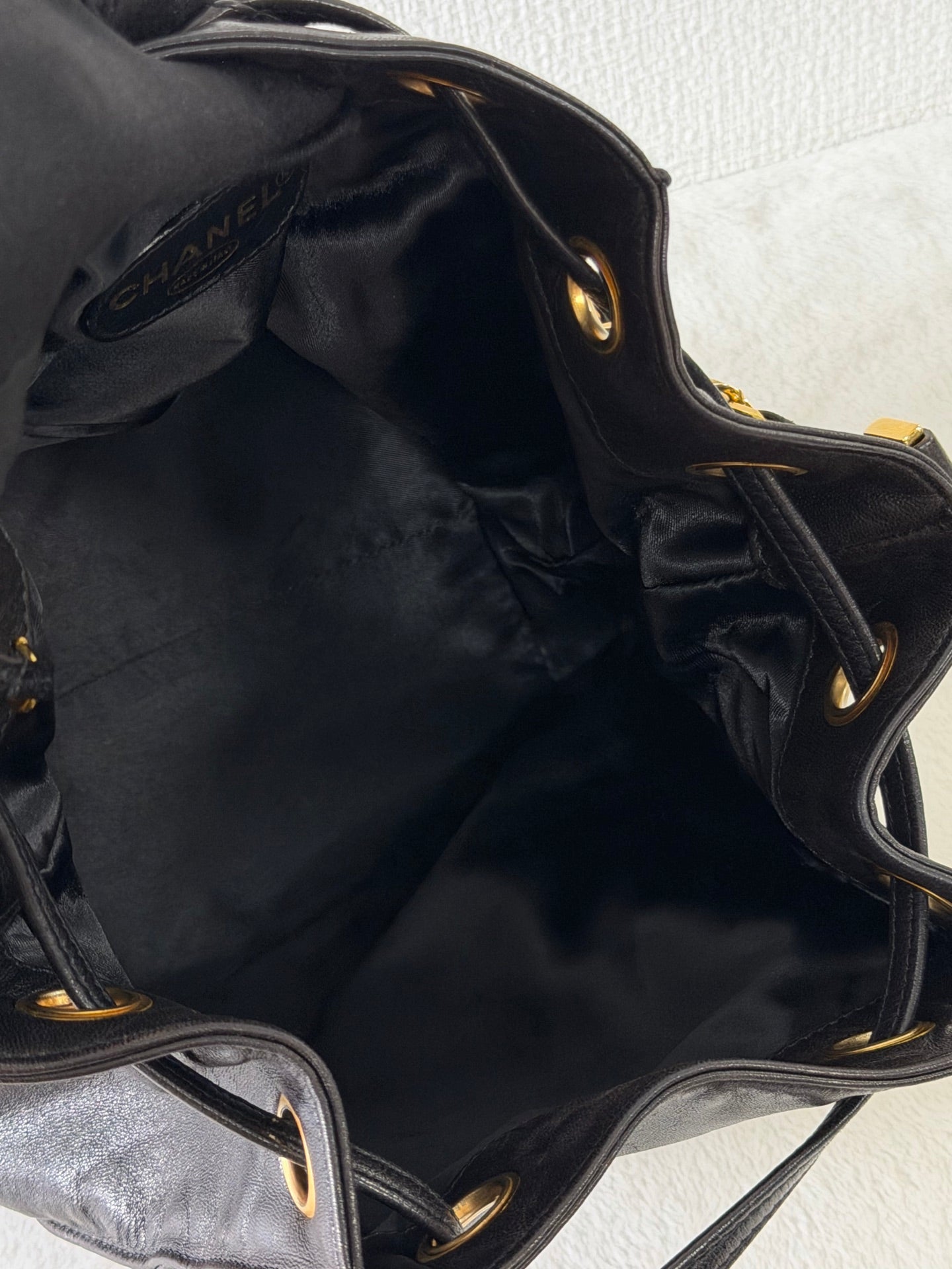 CHANEL Genuine Bucket Shoulderbag