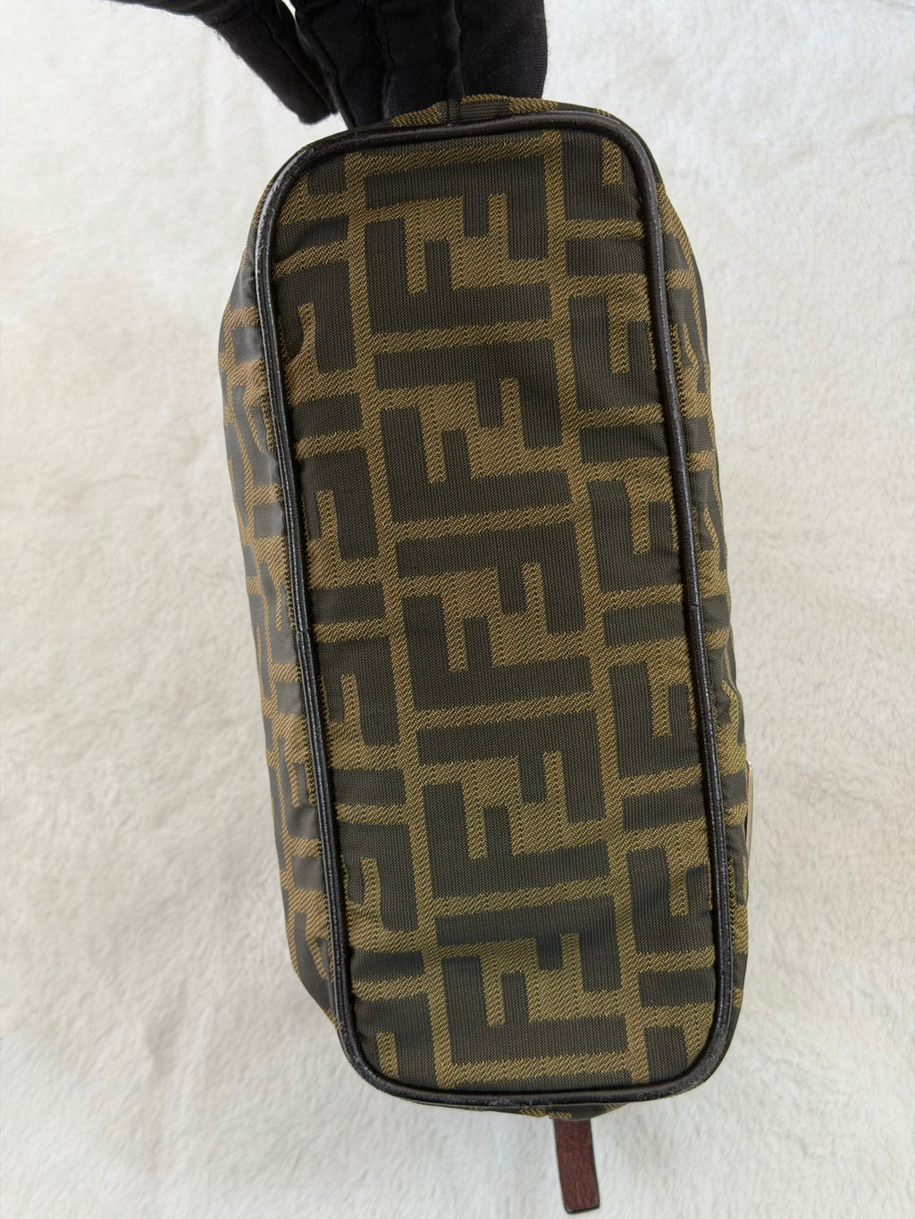 FENDI Zucca Baguette Handbag