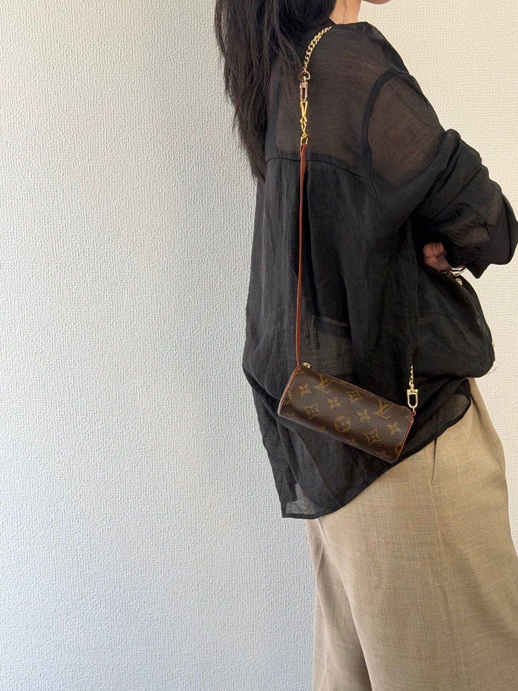 LOUIS VUITTON Monogram Pappillion Handbag
