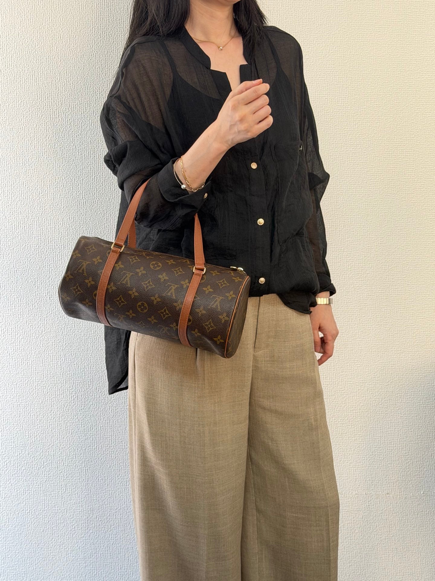 LOUIS VUITTON Monogram Pappillion Handbag