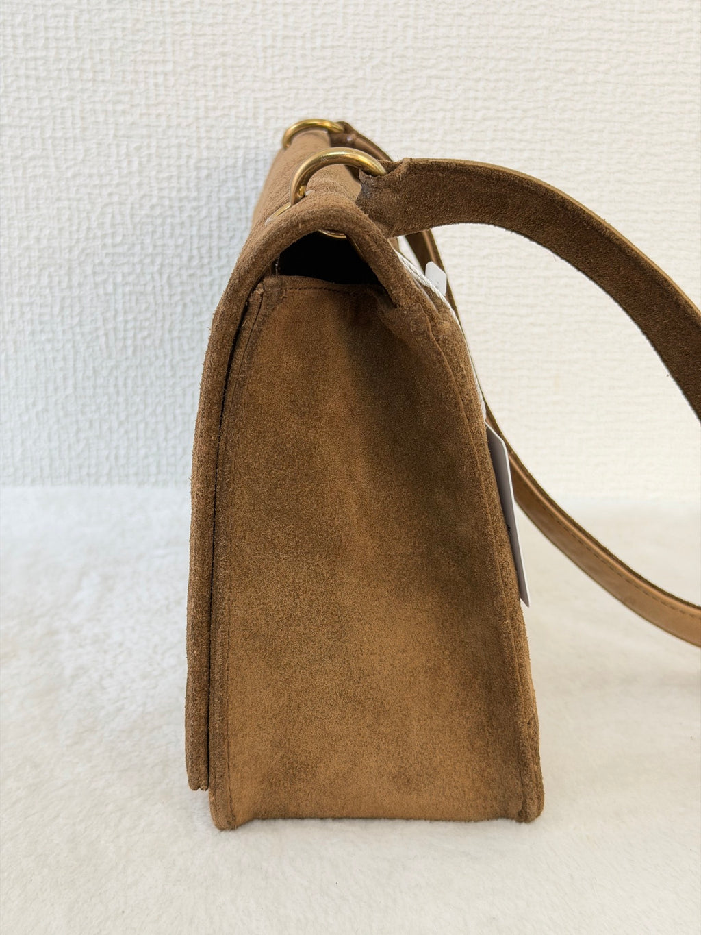 CHANEL Quilted Suede Shoulderbag
