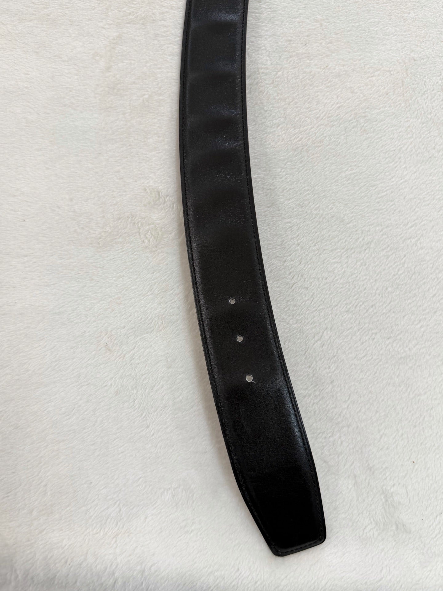 HERMES H Logo Genuine Belt