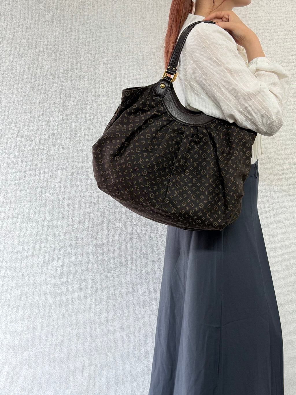 Louis Vuitton Denim Monogram Tote Bag