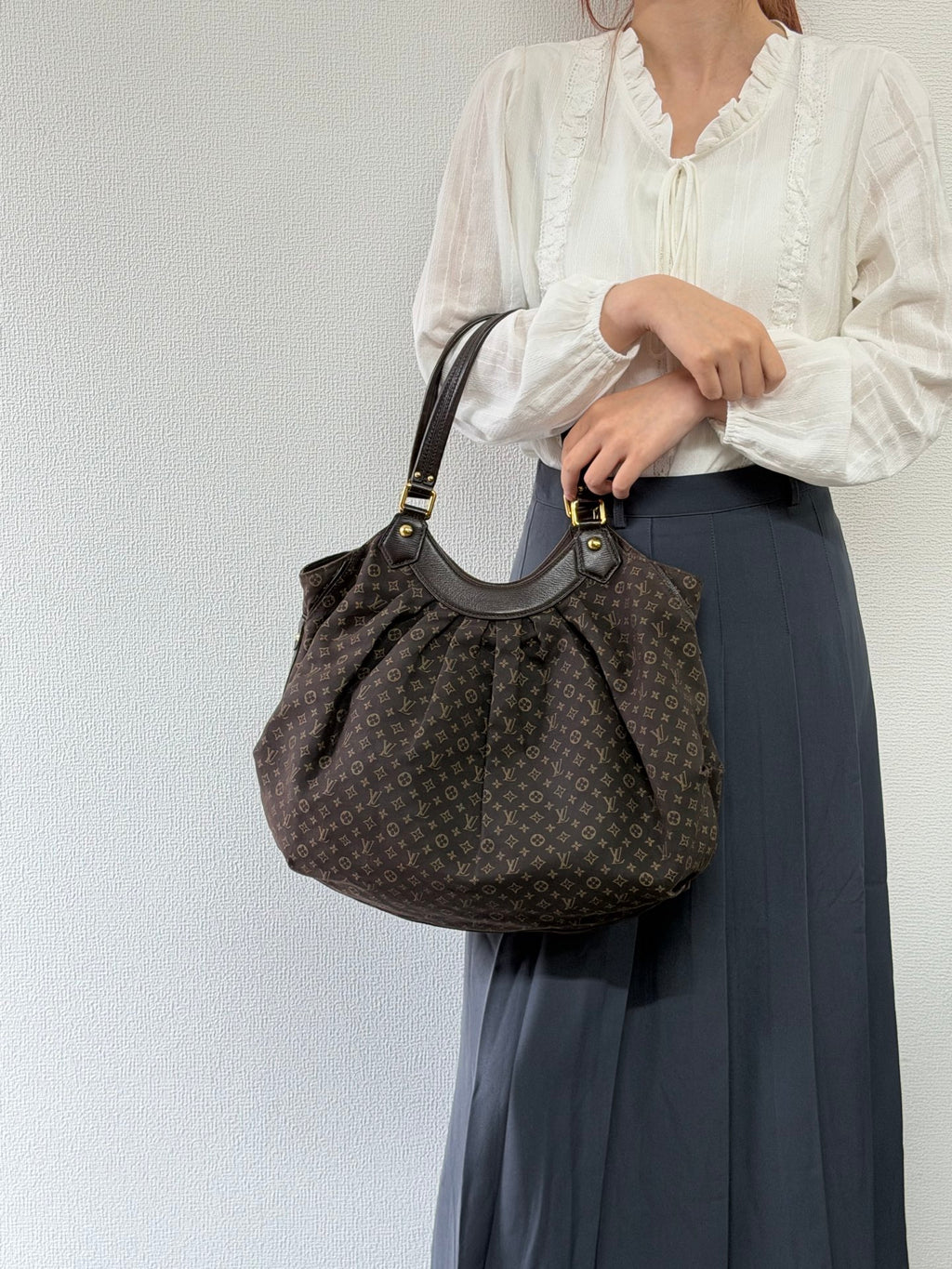 Louis Vuitton Denim Monogram Tote Bag