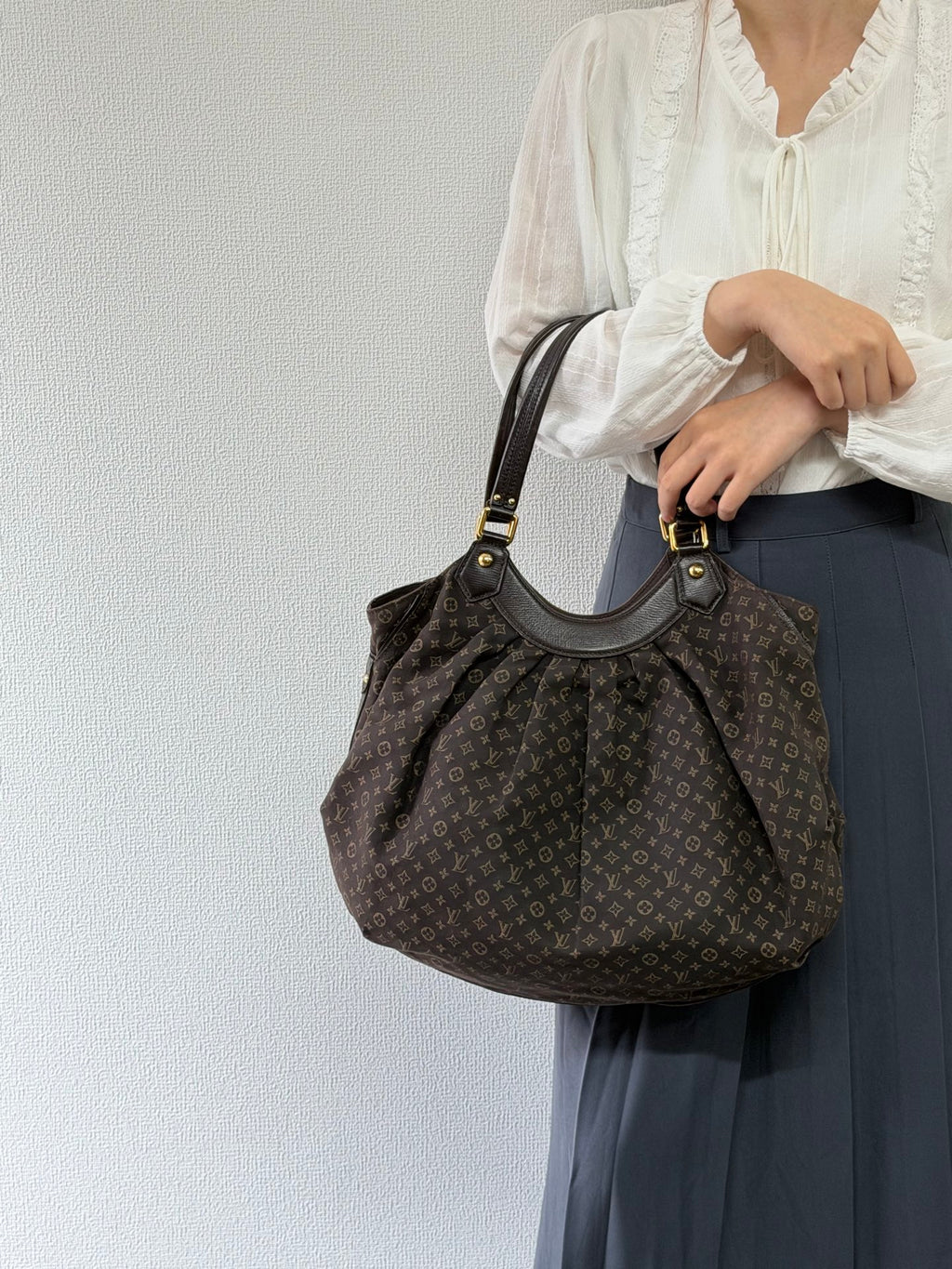 Louis Vuitton Denim Monogram Tote Bag