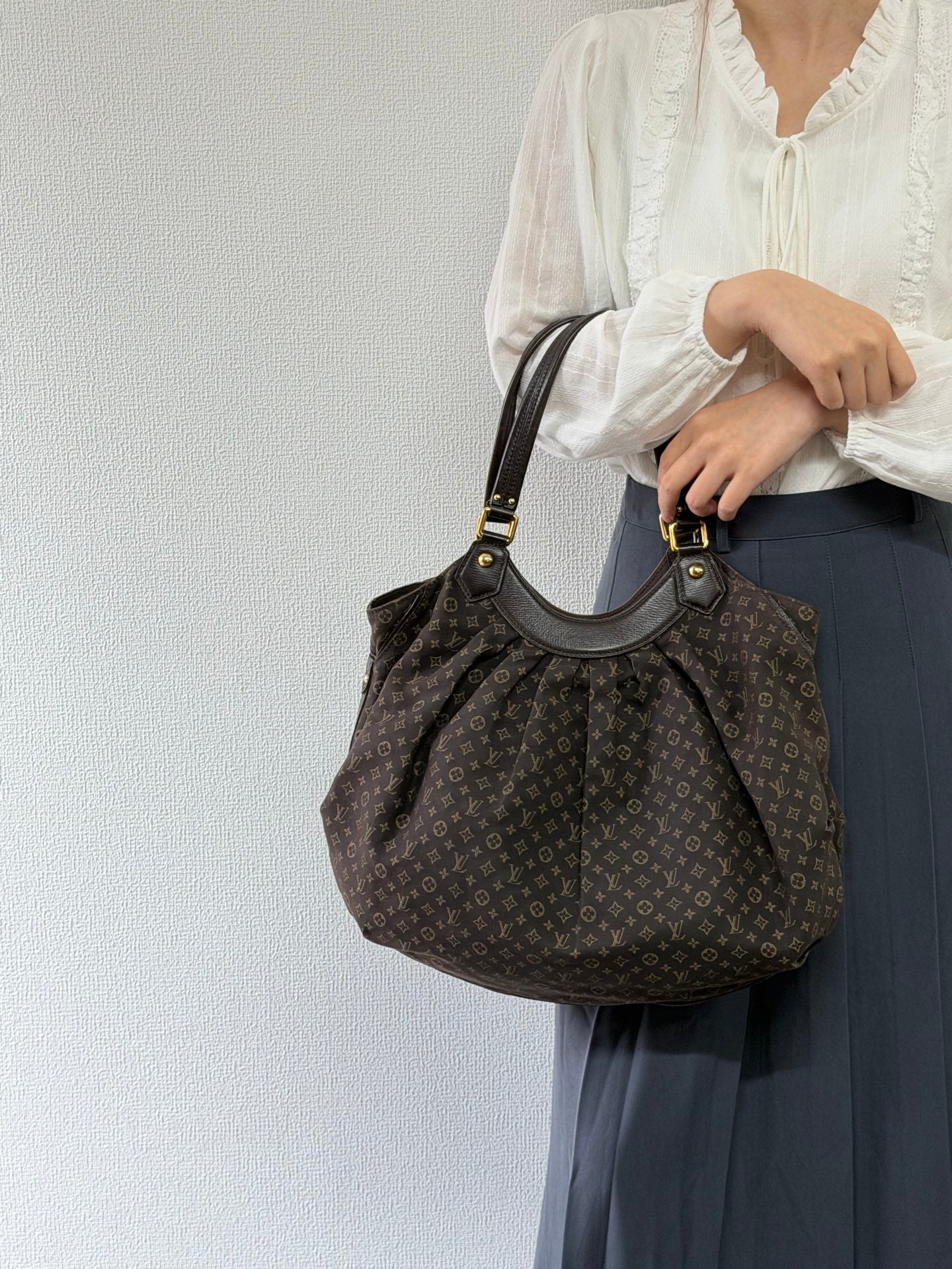 Louis Vuitton Denim Monogram Tote Bag