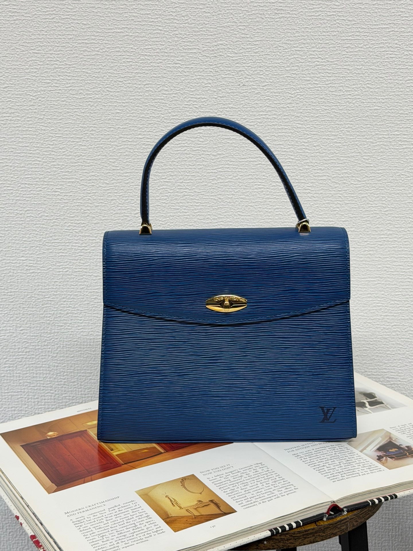 Louis Vuitton Epi Leather Kelly Handbag