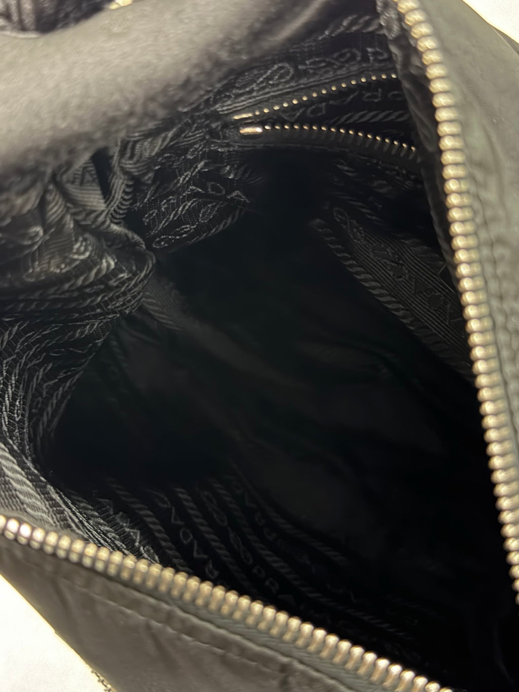 Prada Parachute Messenger Hobo Bag