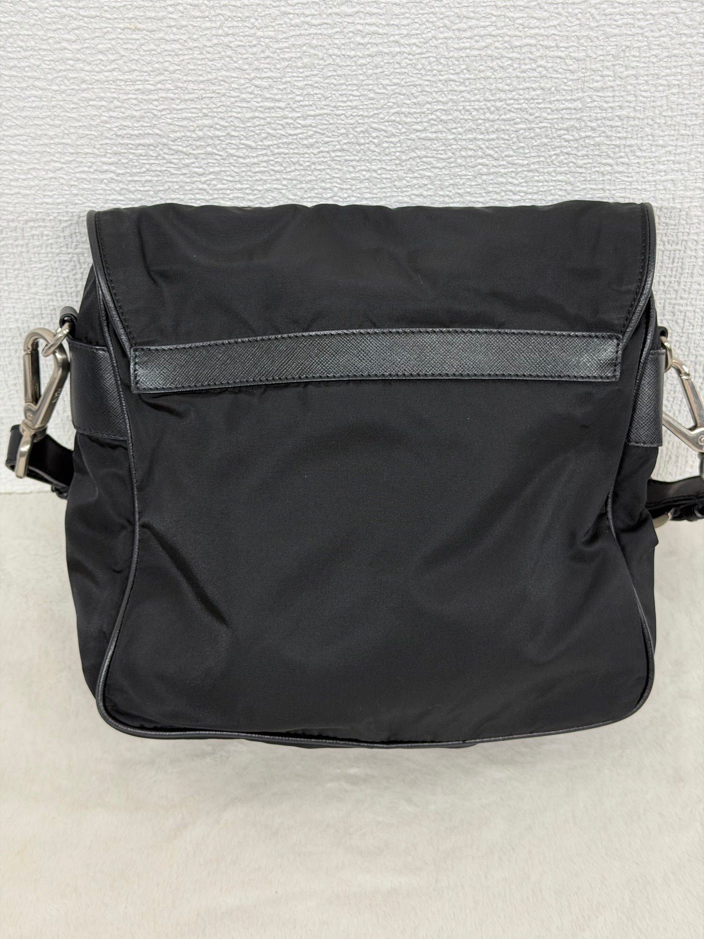 Prada Parachute Messenger Hobo Bag