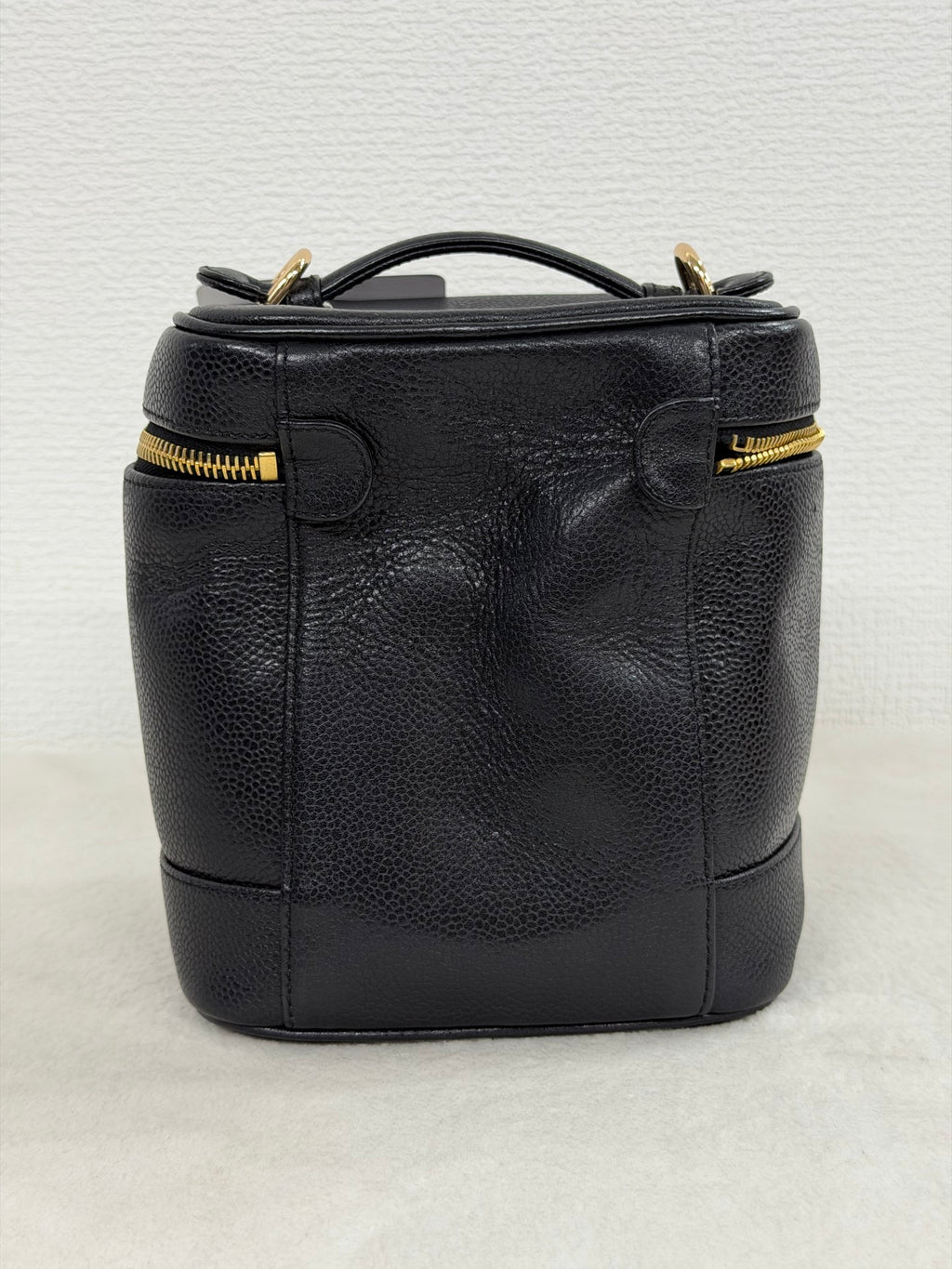 Chanel Caviar Skin Cosmetic Bag
