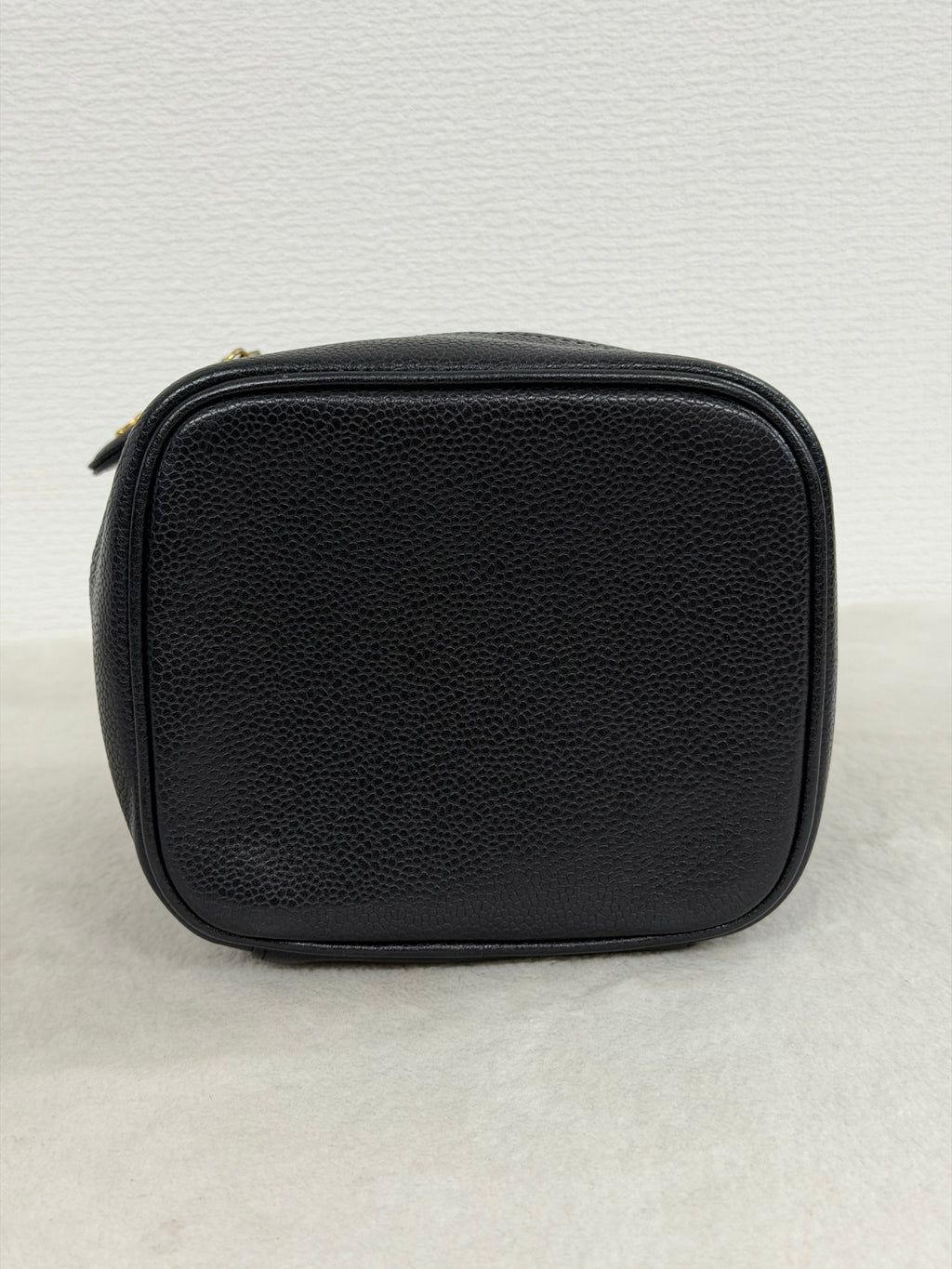 Chanel Caviar Skin Cosmetic Bag