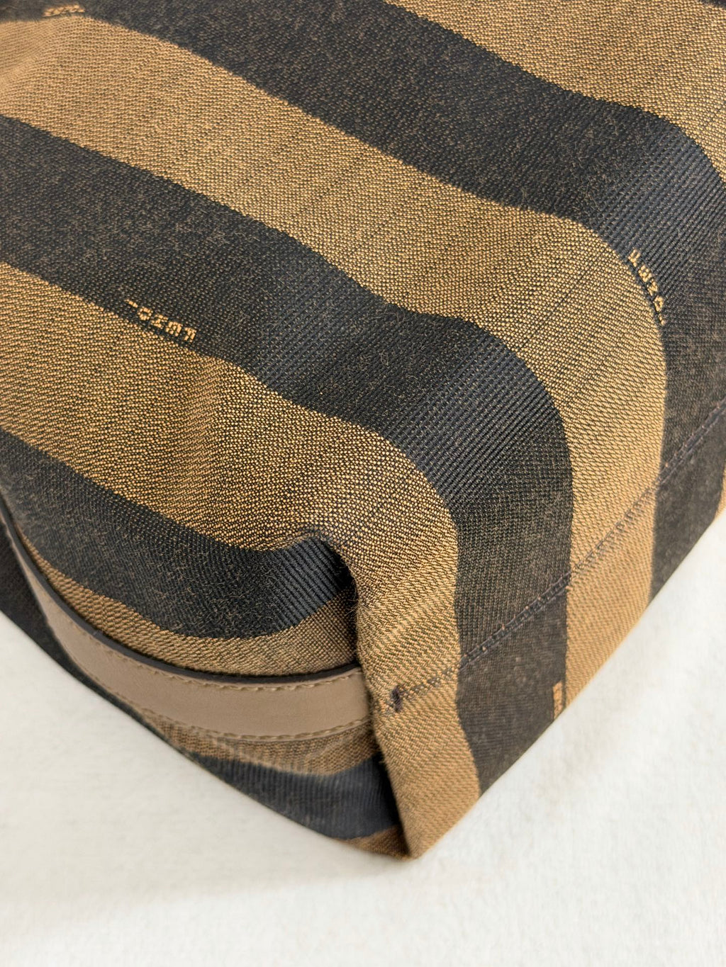 Fendi Walnut Wood Hobo Bag