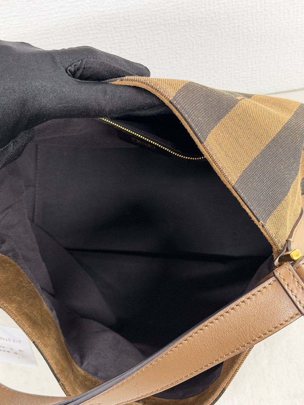 Fendi Walnut Wood Hobo Bag