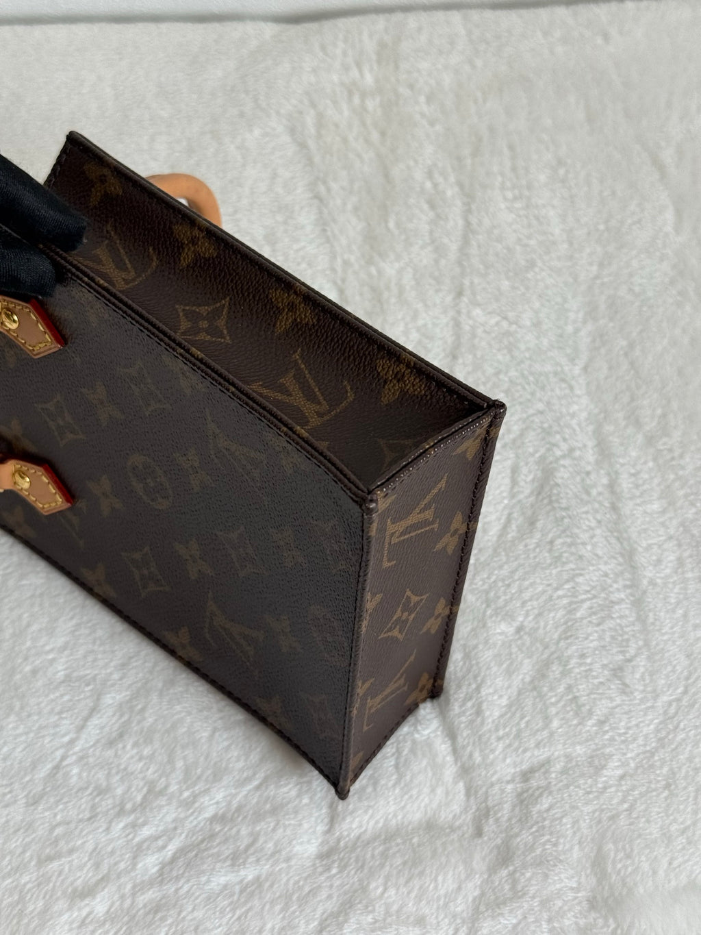 Louis Vuitton Petit Sac Plat Monogram Brown Bag