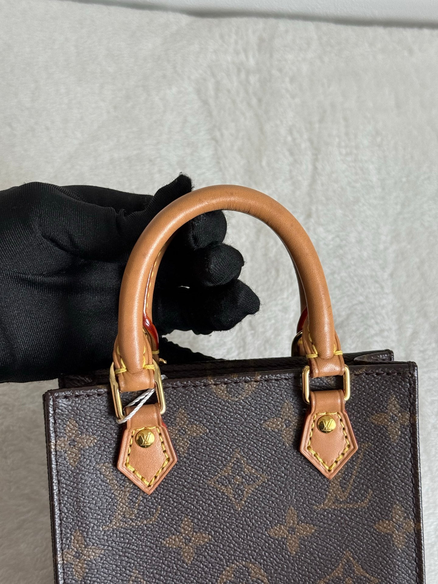 Louis Vuitton Petit Sac Plat Monogram Brown Bag