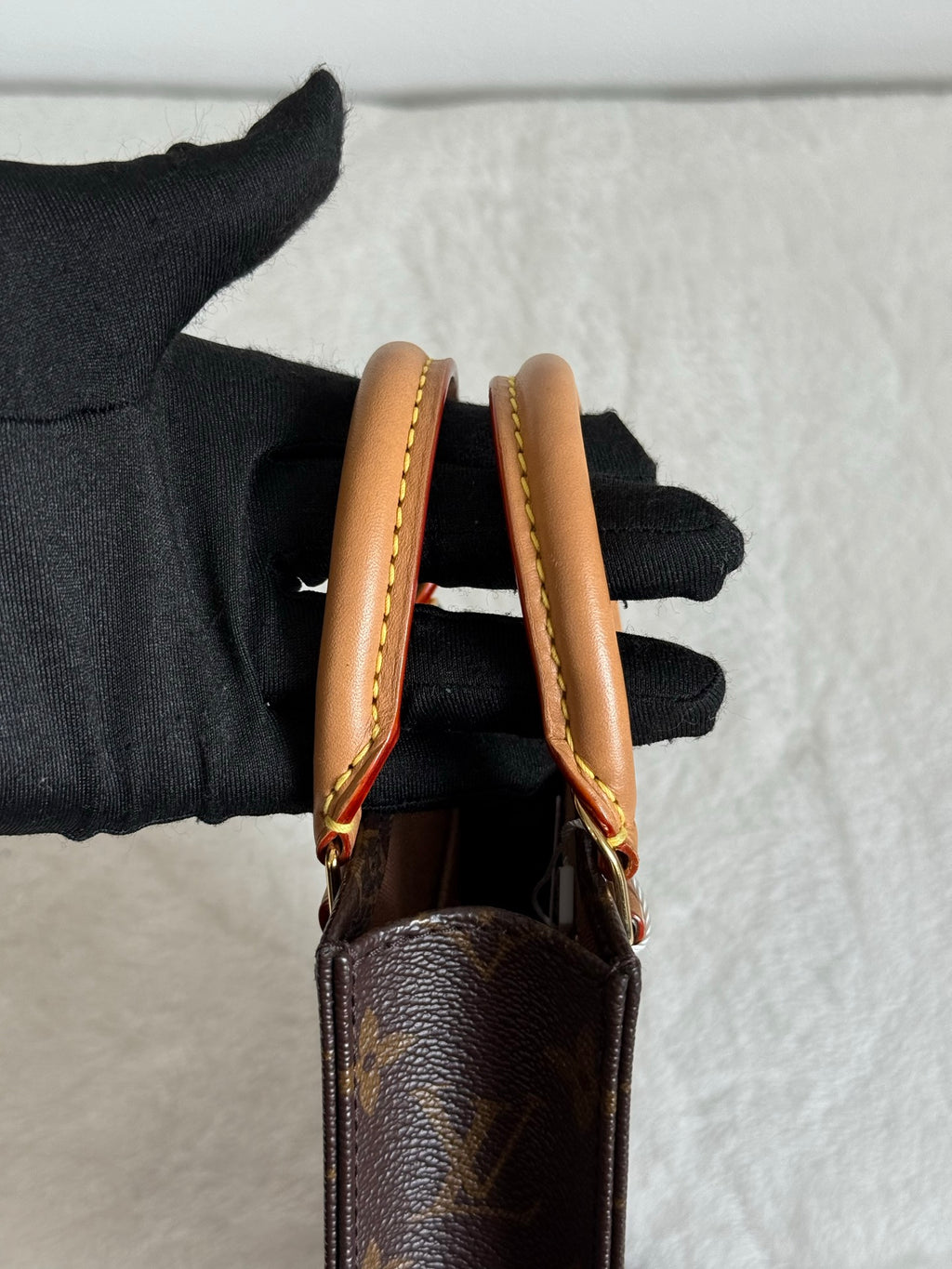 Louis Vuitton Petit Sac Plat Monogram Brown Bag