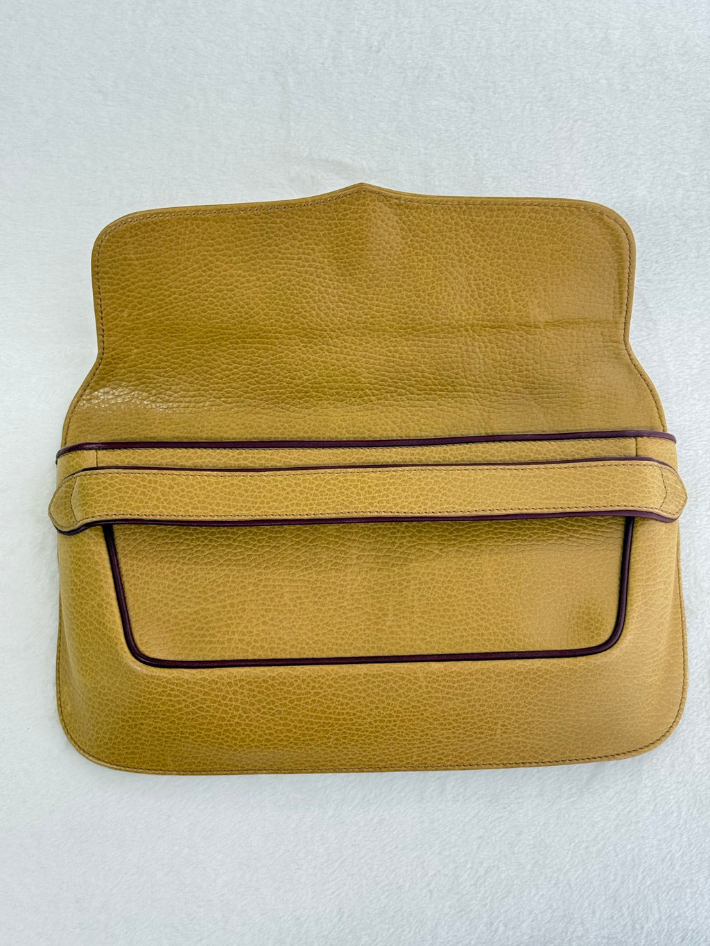 Cartier leather clutch bag