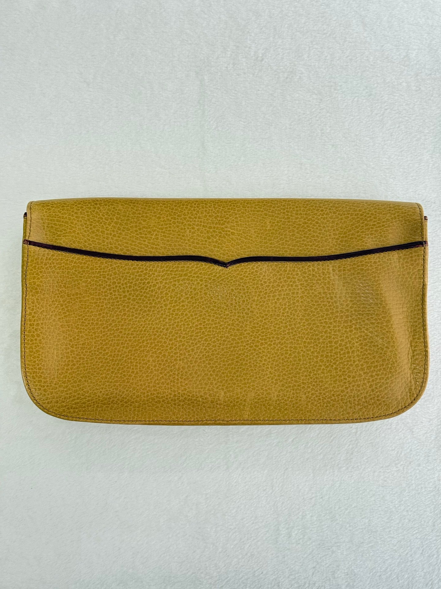 Cartier leather clutch bag