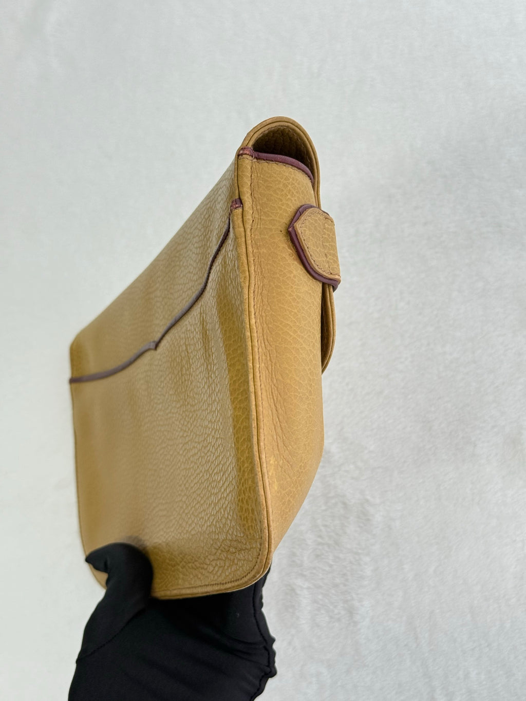Cartier leather clutch bag