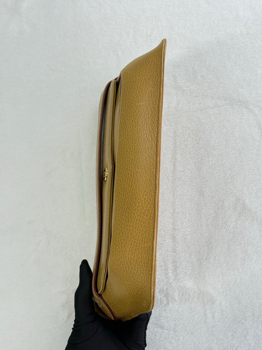 Cartier leather clutch bag