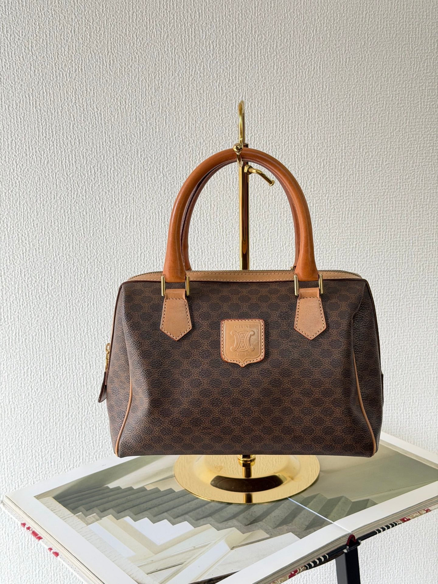 Celine Macadam Boston Bag