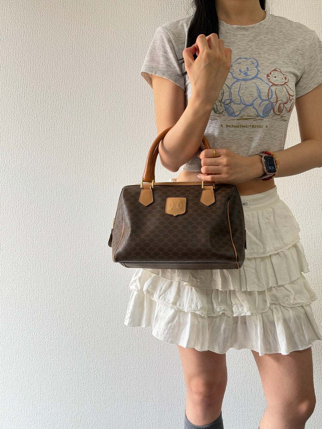 Celine Macadam Boston Bag
