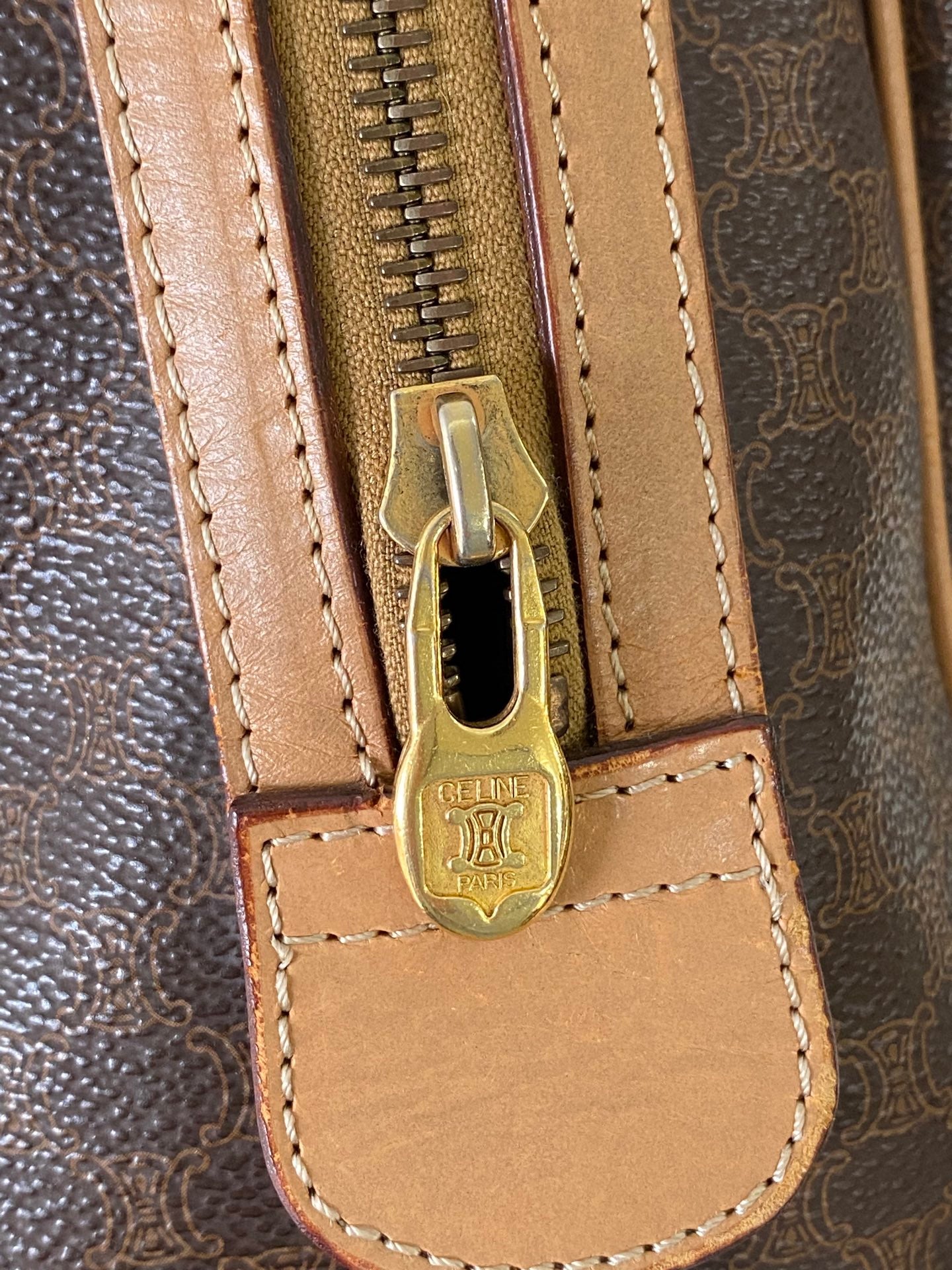 Celine Macadam Boston Bag