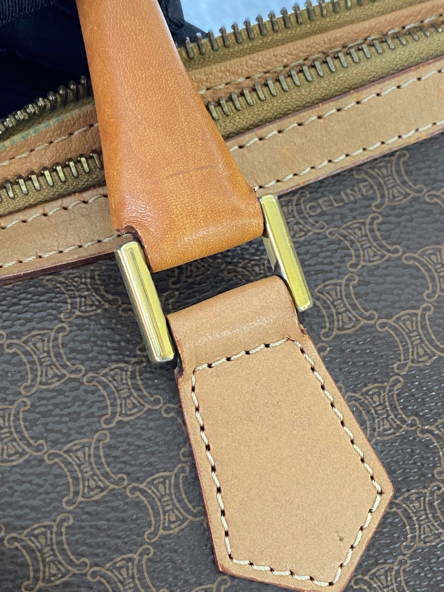 Celine Macadam Boston Bag