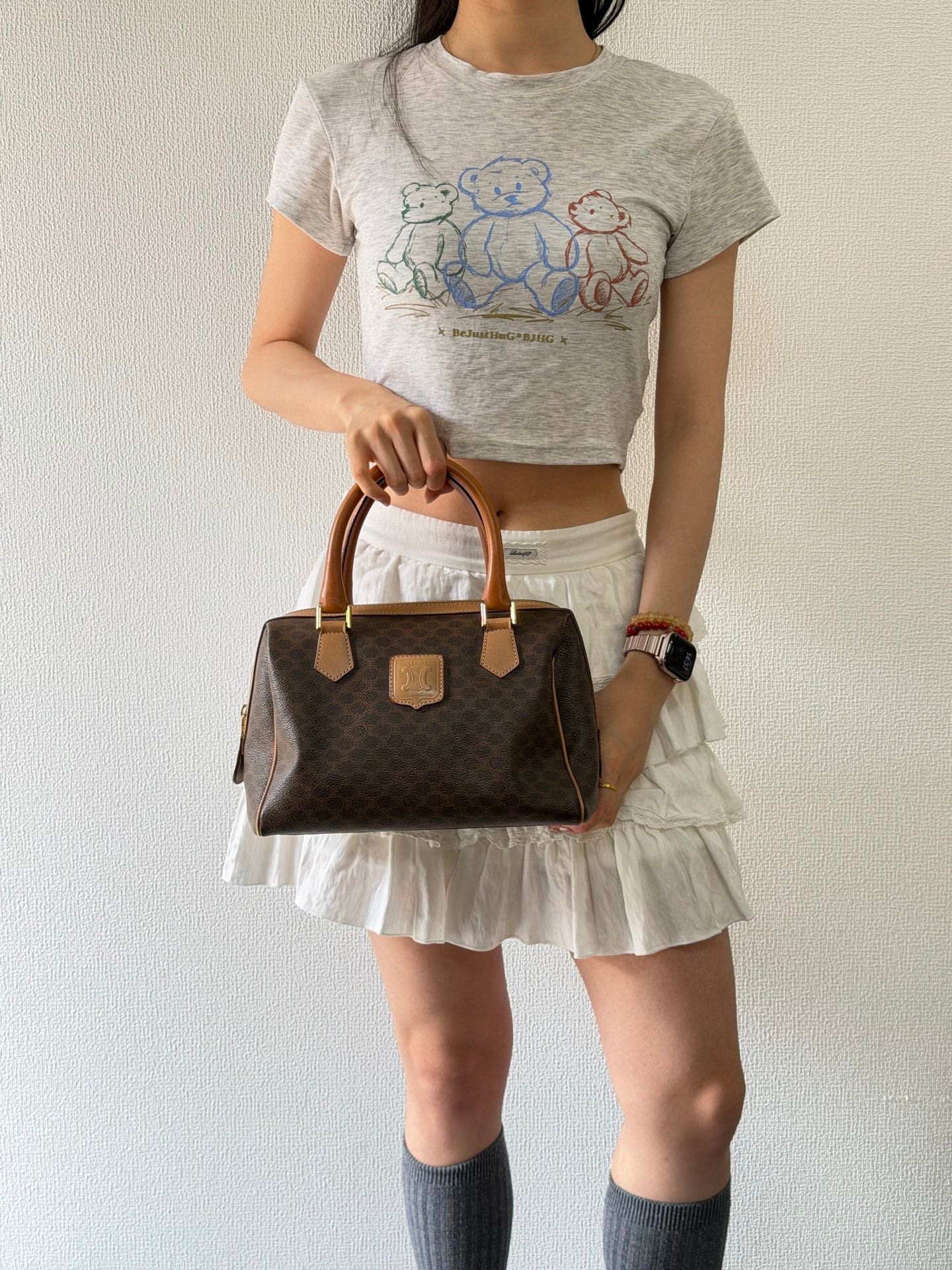 Celine Macadam Boston Bag