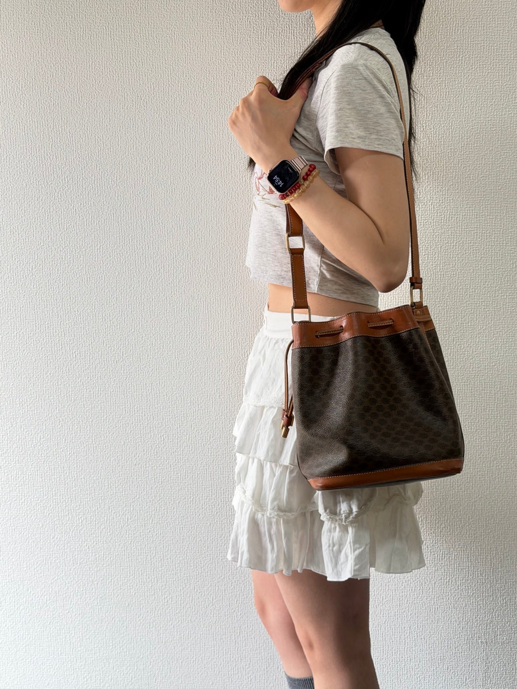 Celine Macadam Bucket Bag