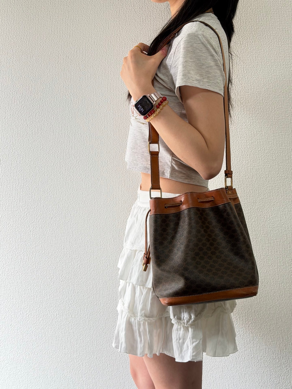 Celine Macadam Bucket Bag