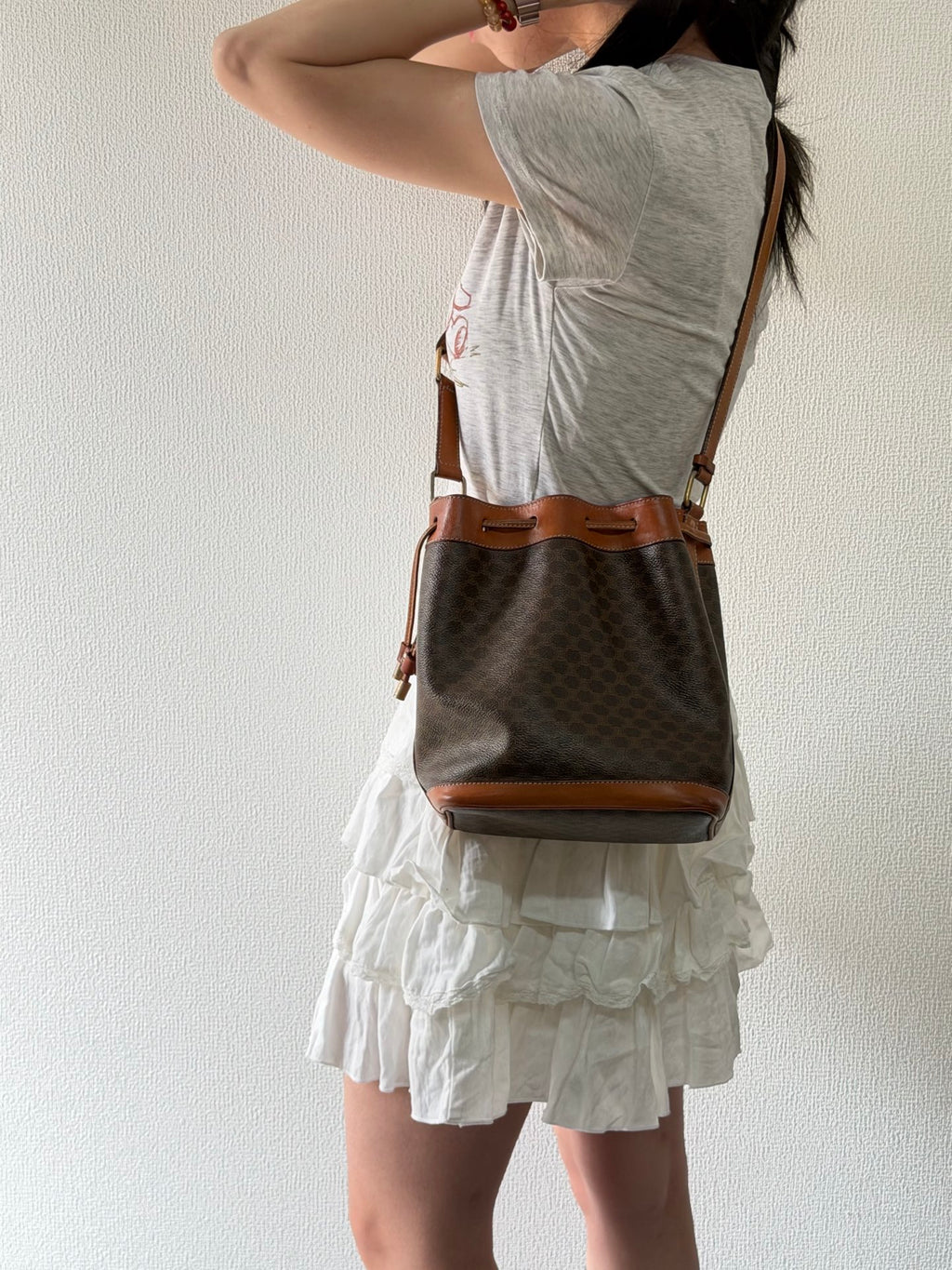 Celine Macadam Bucket Bag