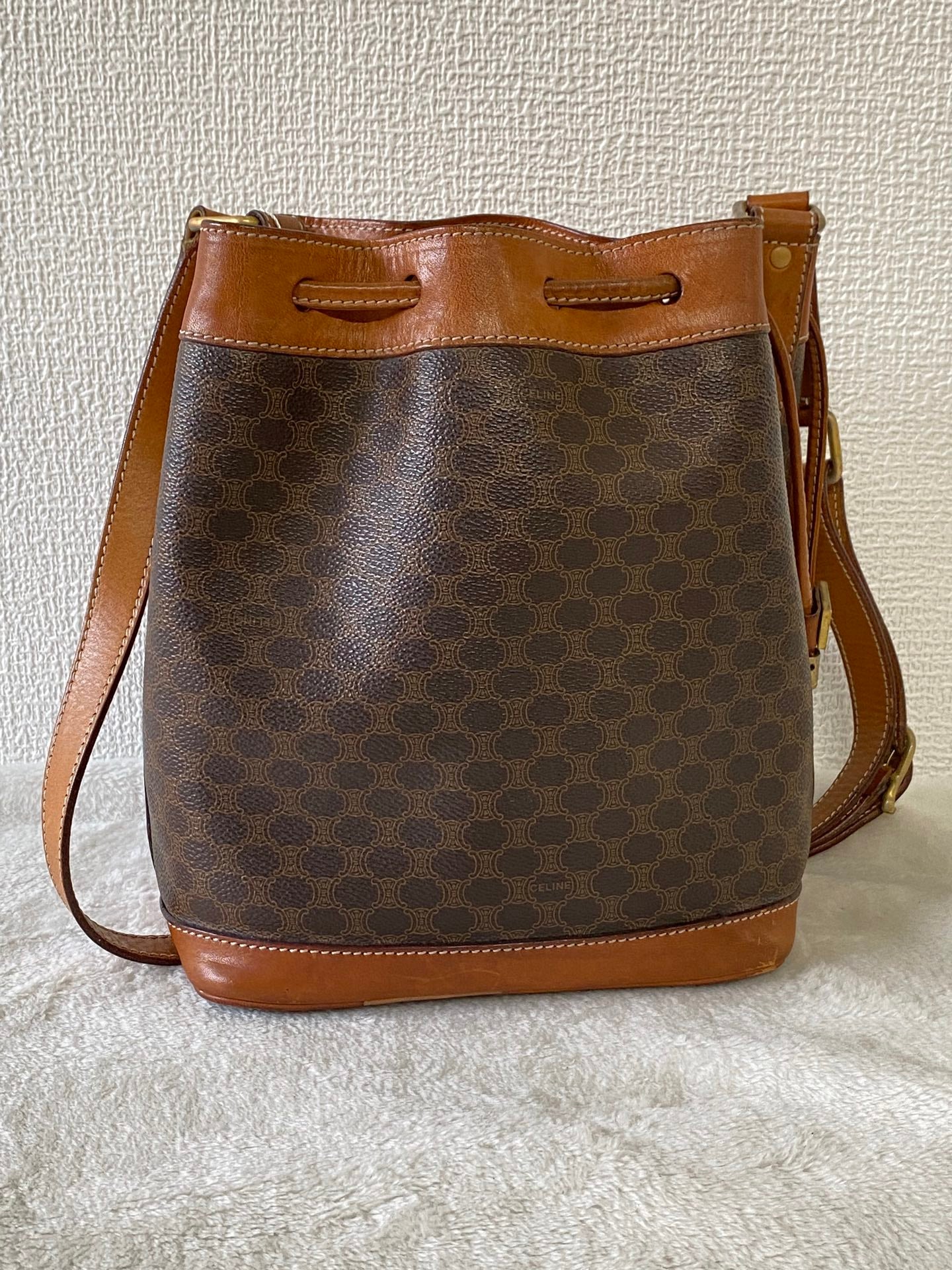 Celine Macadam Bucket Bag