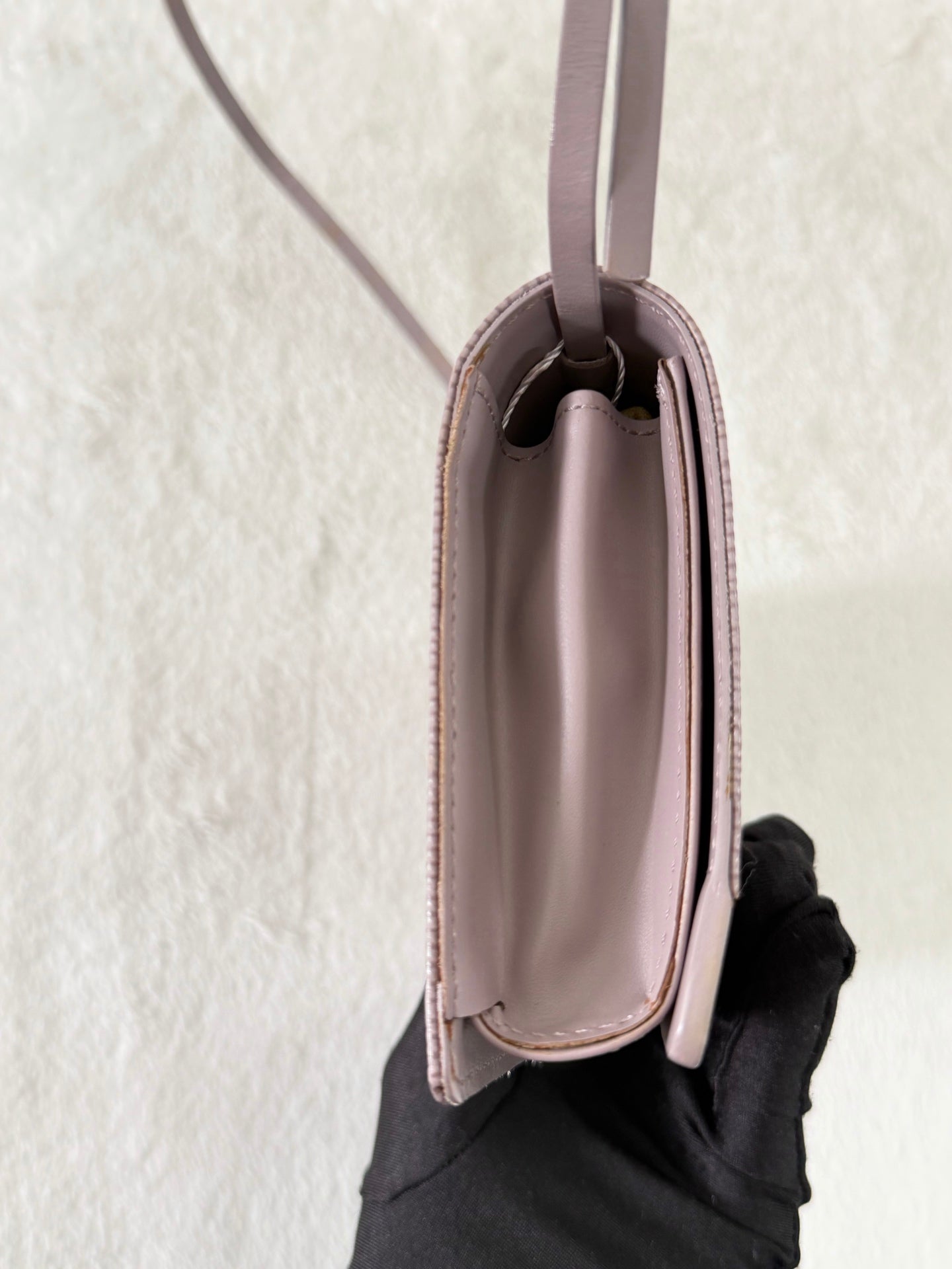 Louis Vuitton Monogram Vernis Purple Shoulder Bag