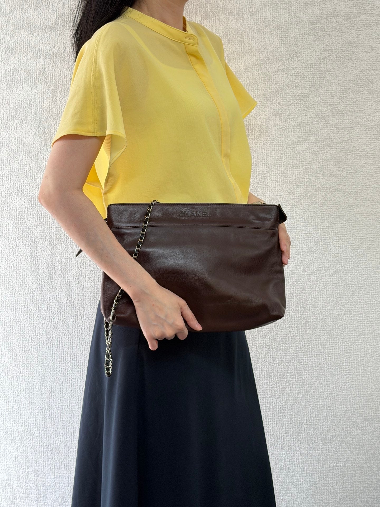 Chanel clutch bag