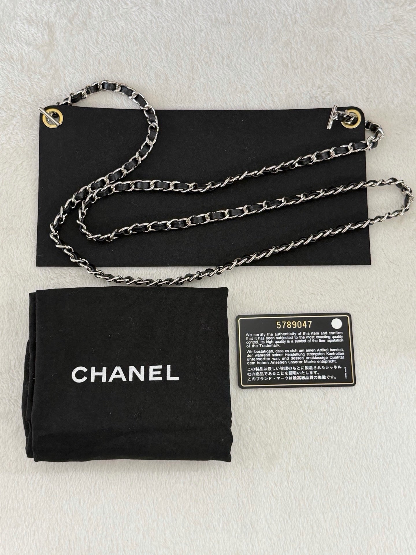 Chanel clutch bag