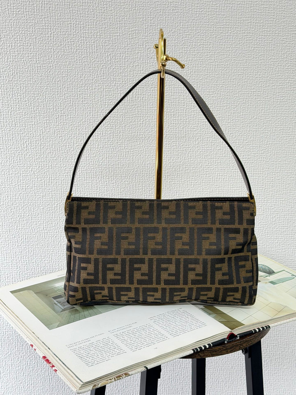 Fendi Zucca Mamma Baguette