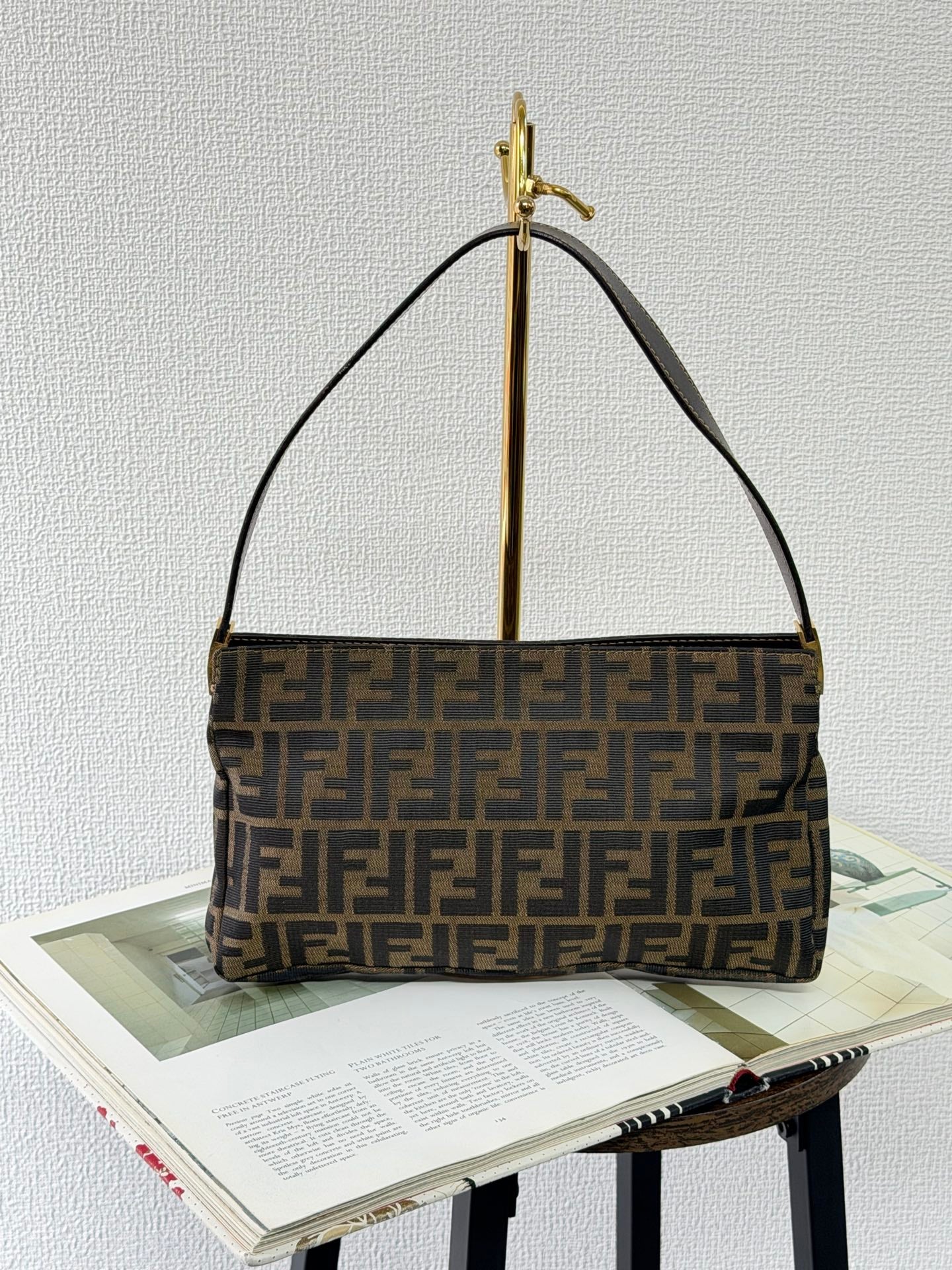 Fendi Zucca Mamma Baguette