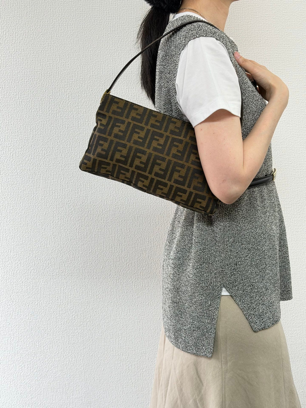 Fendi Zucca Mamma Baguette