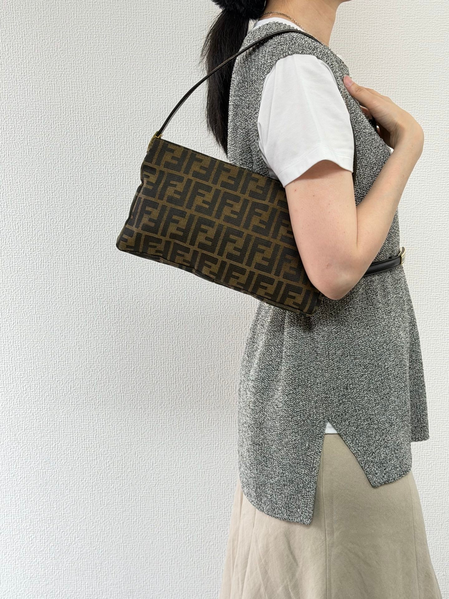 Fendi Zucca Mamma Baguette