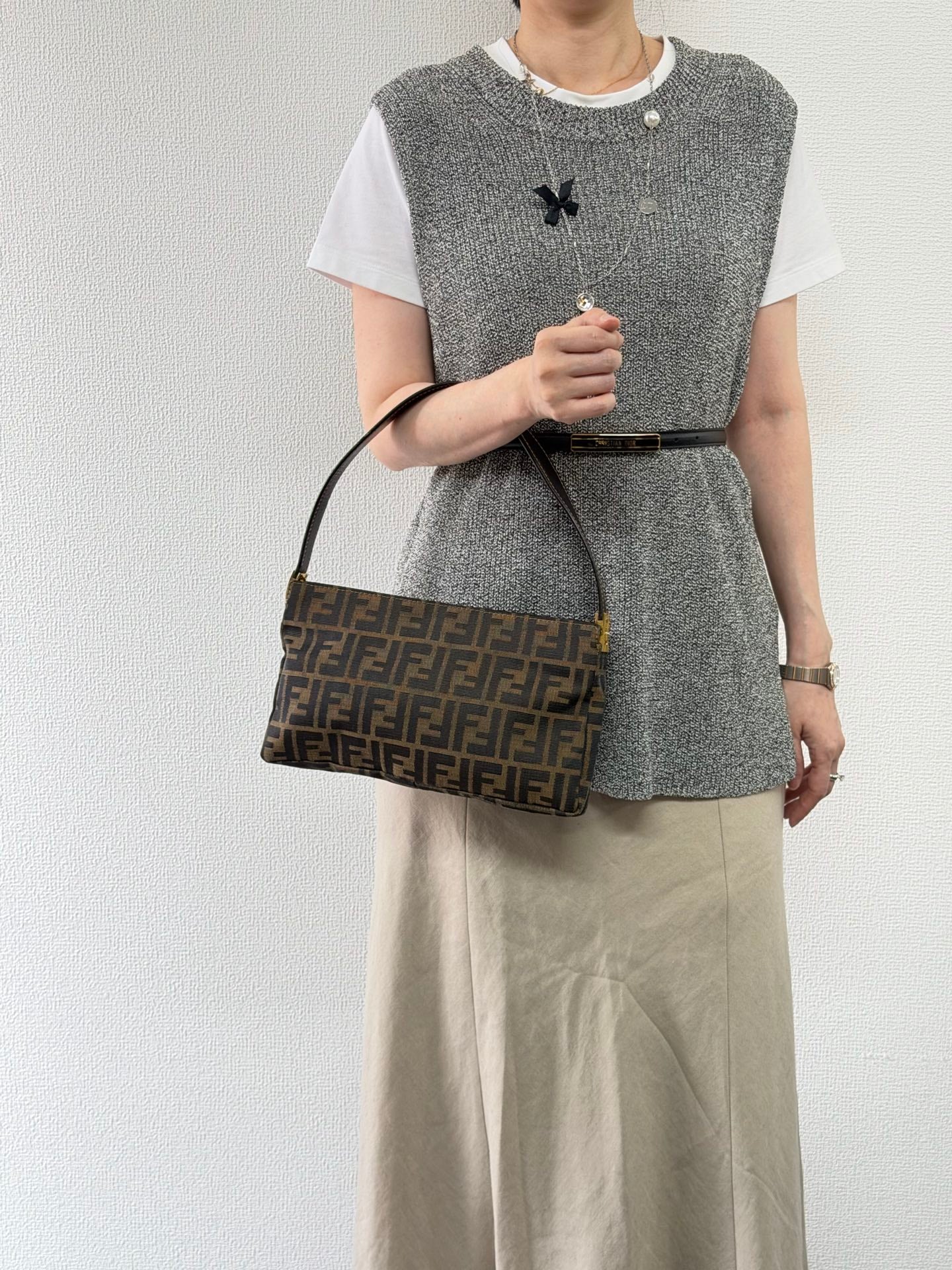 Fendi Zucca Mamma Baguette