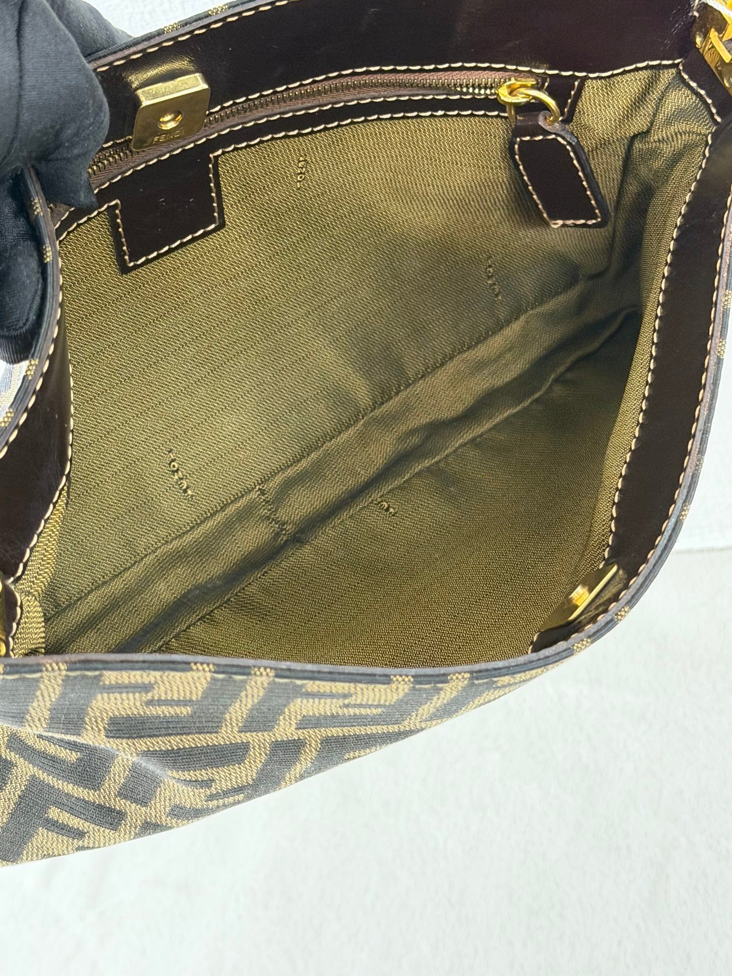 Fendi Zucca Mamma Baguette