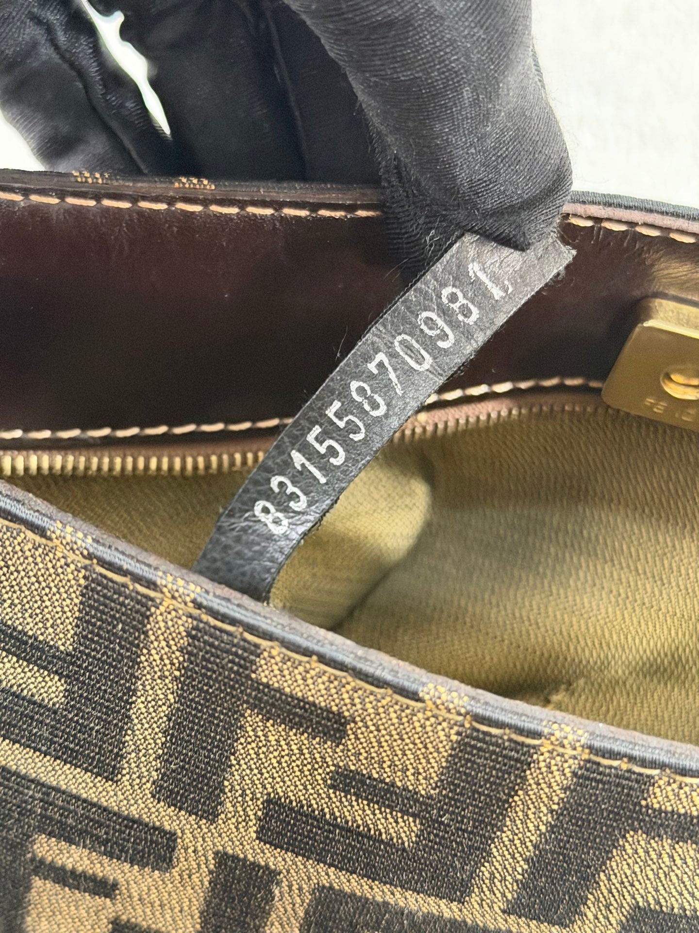 Fendi Zucca Mamma Baguette