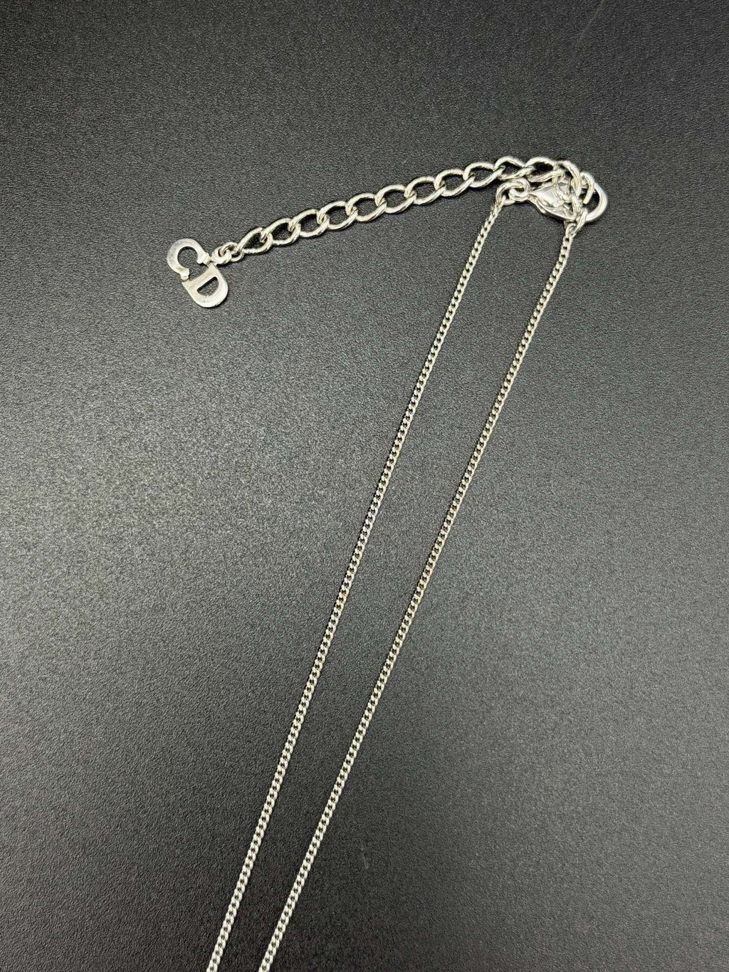 Christian Dior Padlock Pendant Necklace
