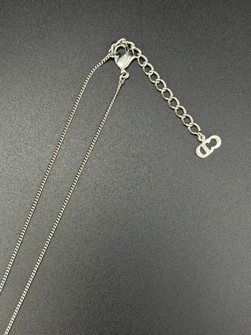 Christian Dior Padlock Pendant Necklace