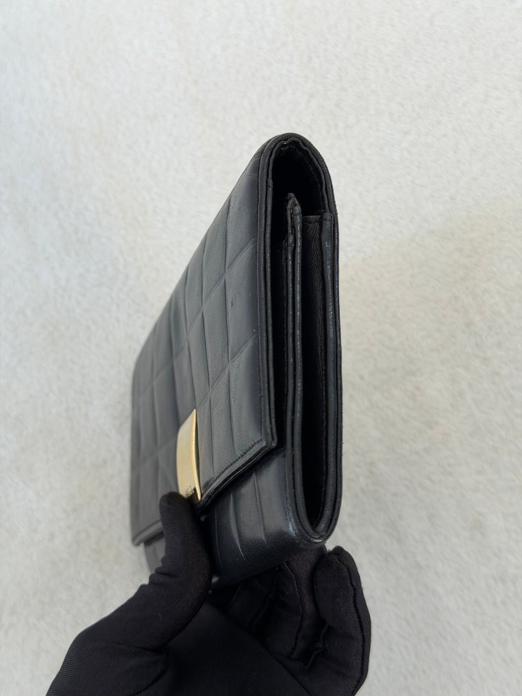Chanel Chocolate Bar Flap Long Wallet