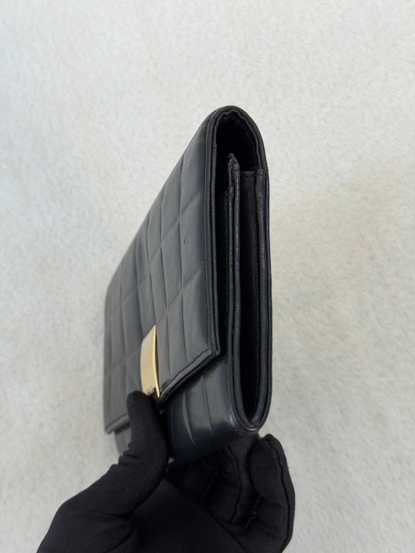 Chanel Chocolate Bar Flap Long Wallet