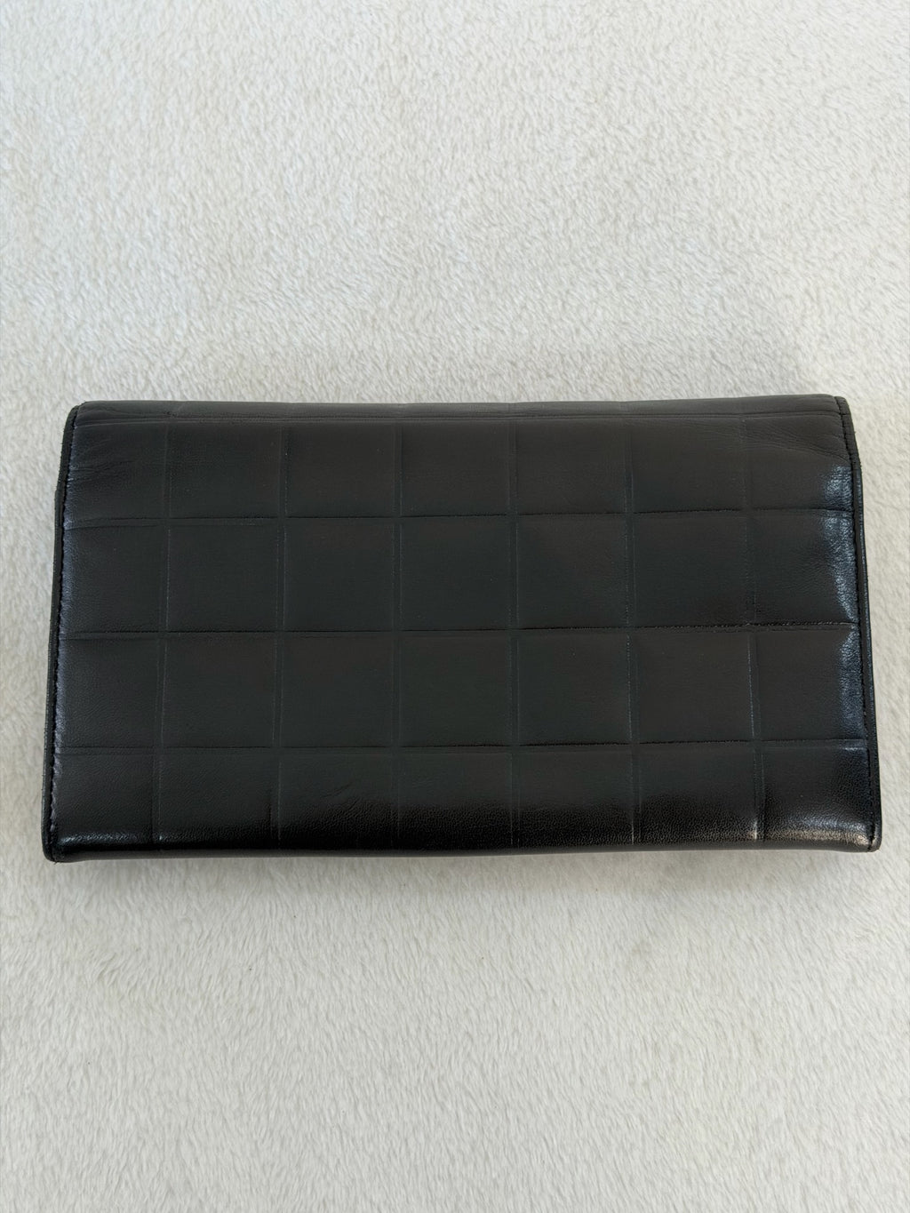 Chanel Chocolate Bar Flap Long Wallet
