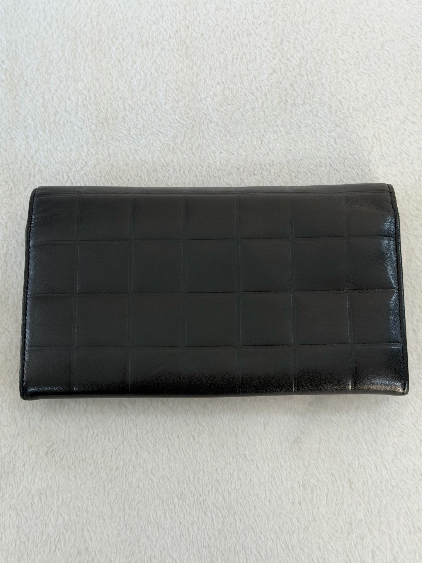 Chanel Chocolate Bar Flap Long Wallet