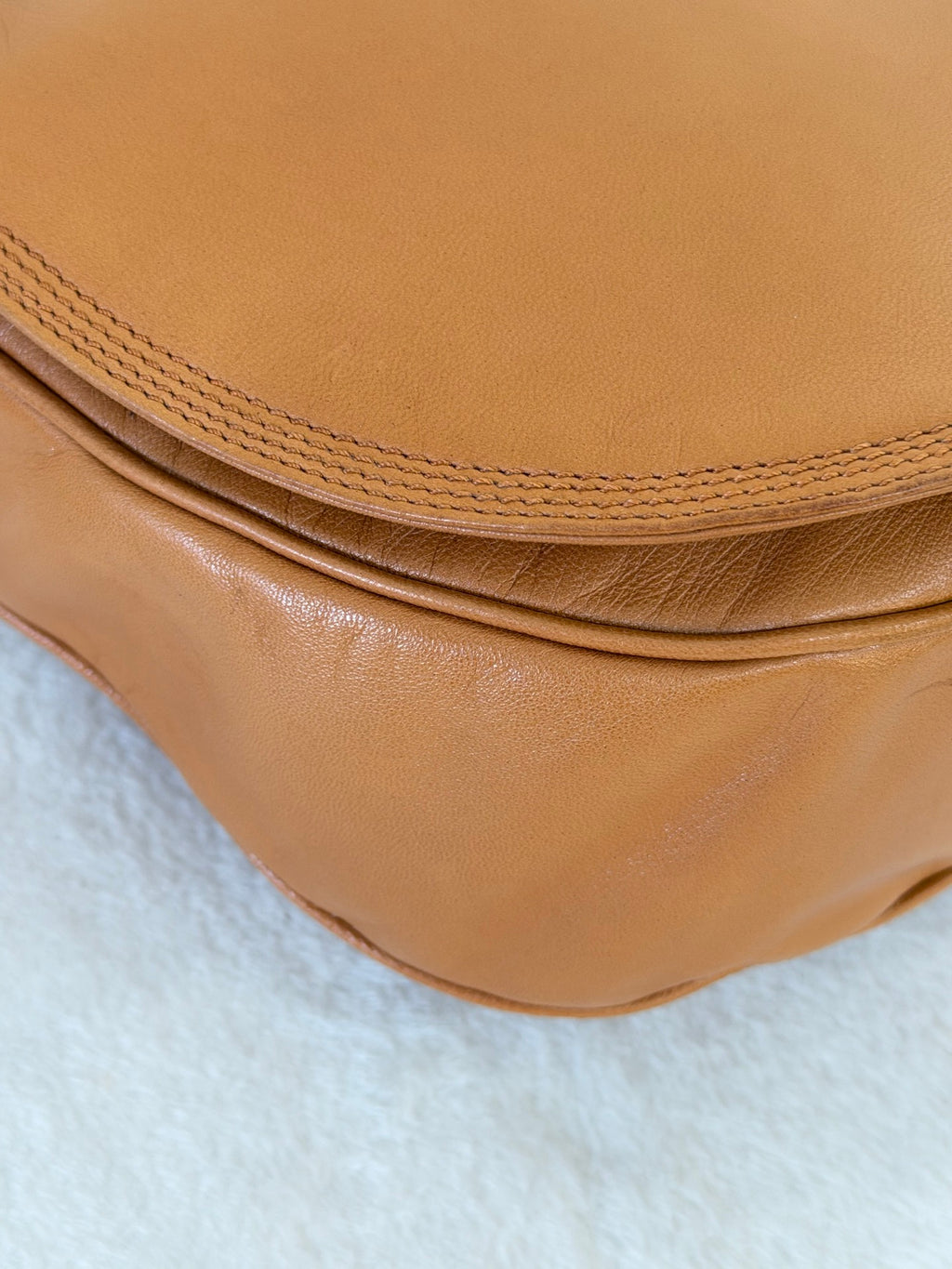 Loewe Vintage Anagram Flap Shoulder Bag